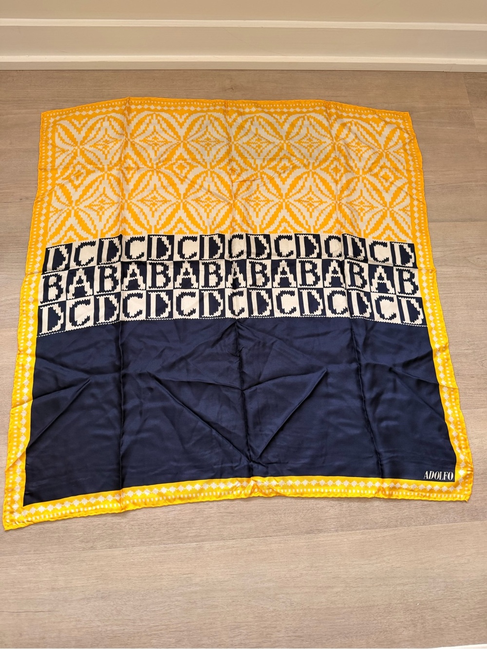 Adolfo Vintage scarf